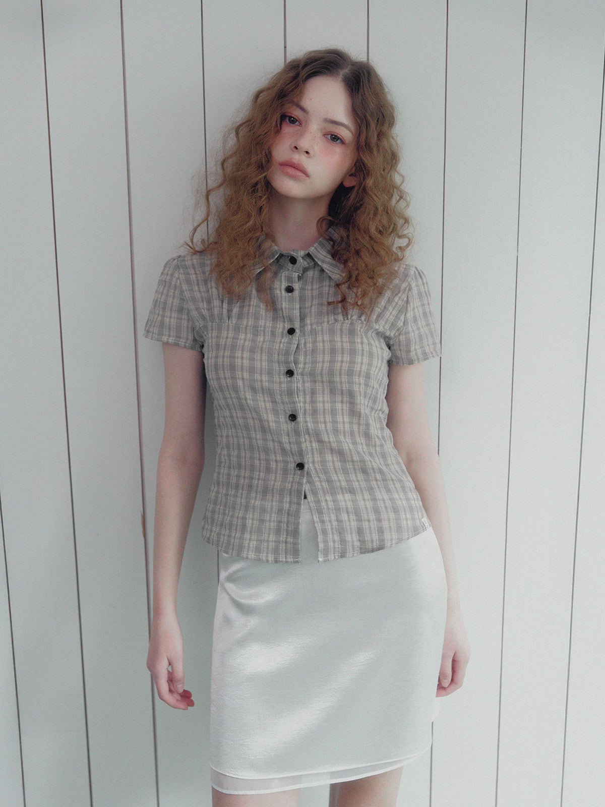 Pien Color Check Shirt