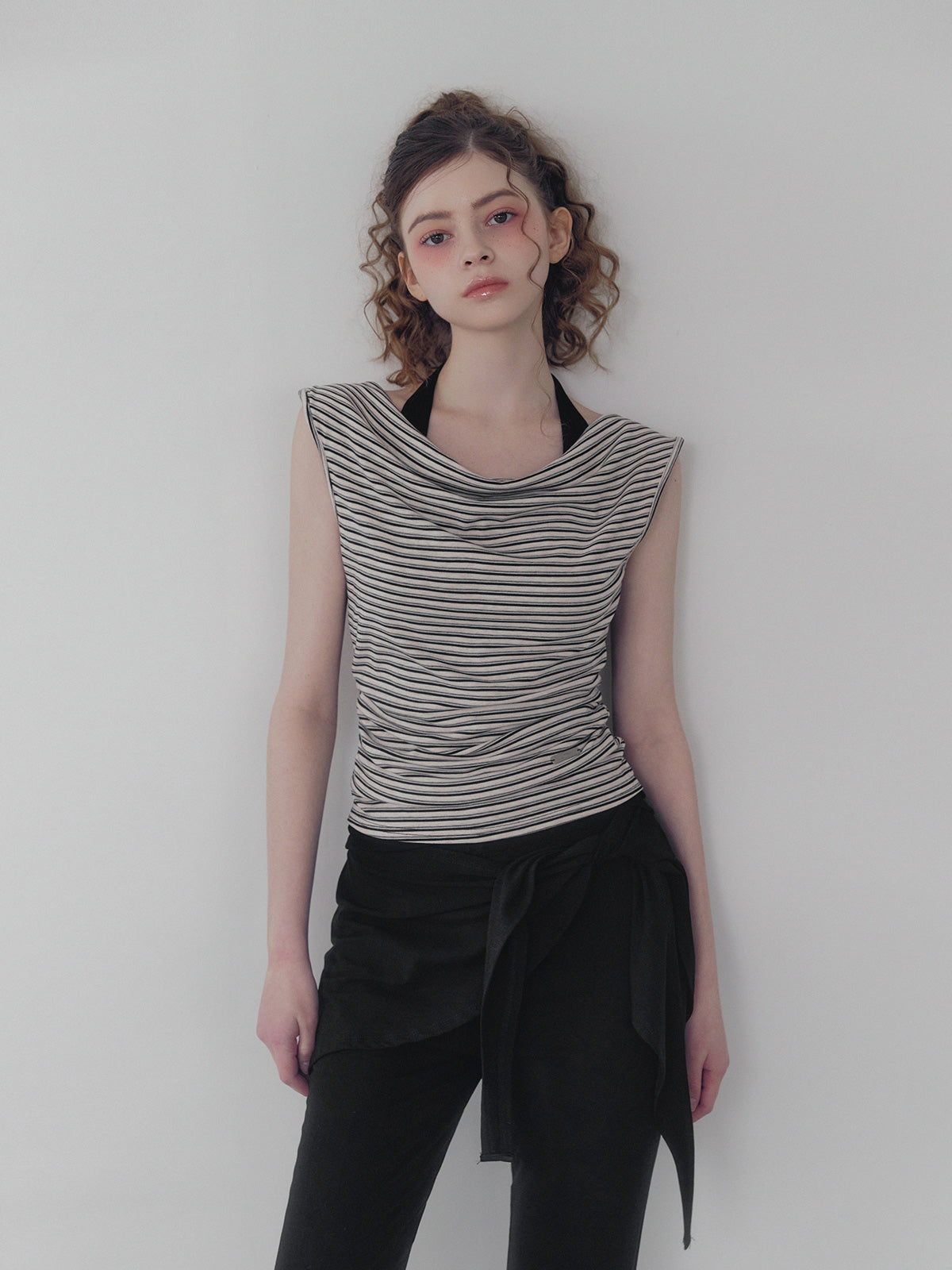 Nutz Layered Wrap Skirt Pants