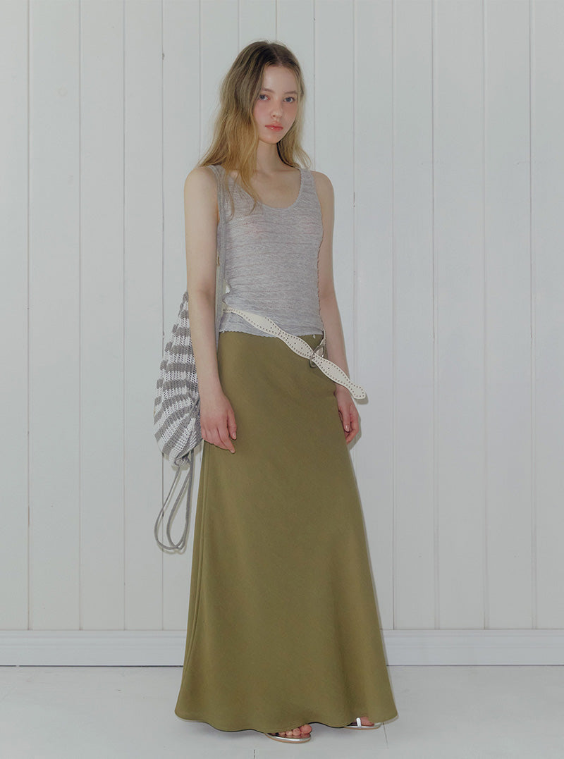 Cor pattern knit sleeveless