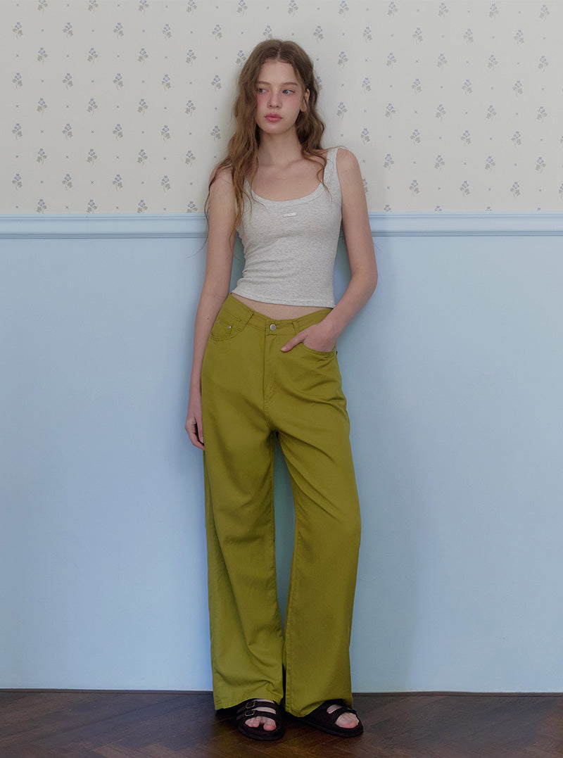 Mevil basic color sleeveless