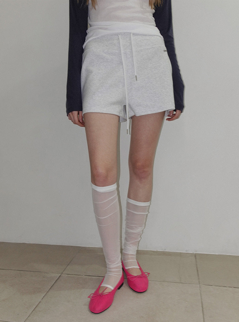 Etto knit shorts