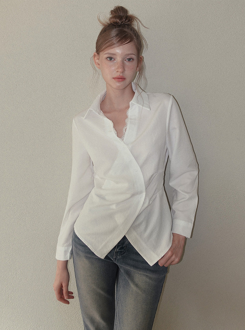Abel wrap string shirt