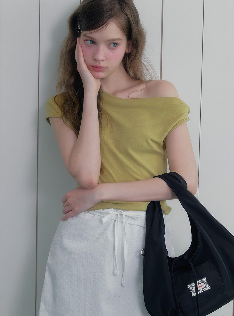 Benri dot mini skirt