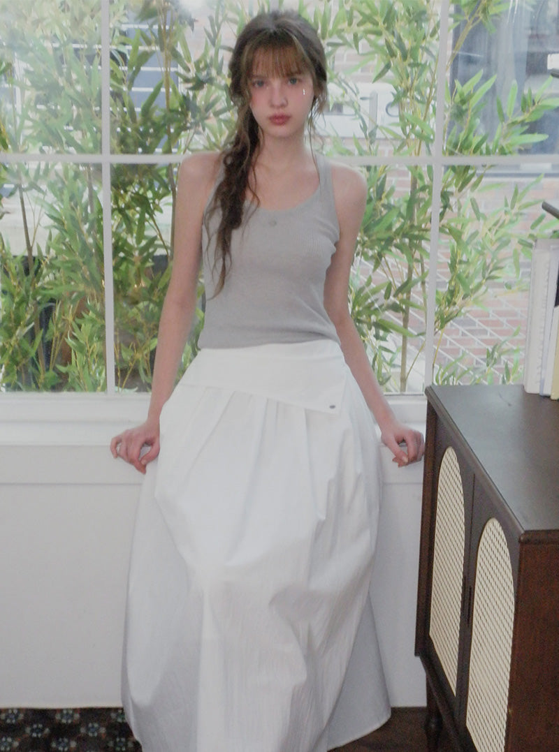 Puzz symbol basic knit sleeveless