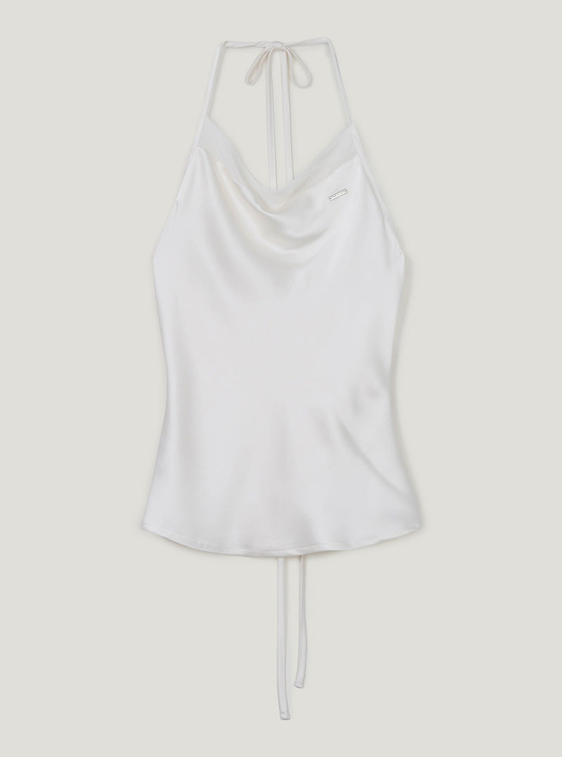 Dihil satin lace layered bustier