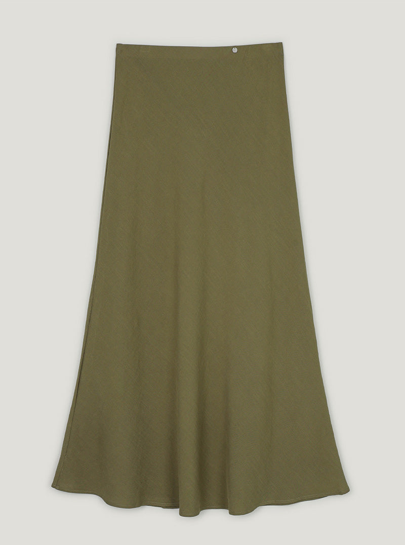 Kato banding maxi long skirt