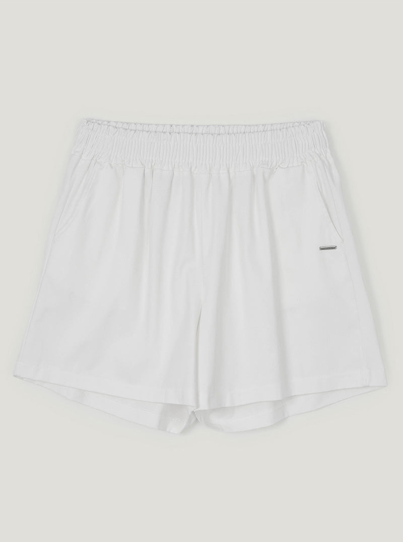 Kohin basic cotton shorts