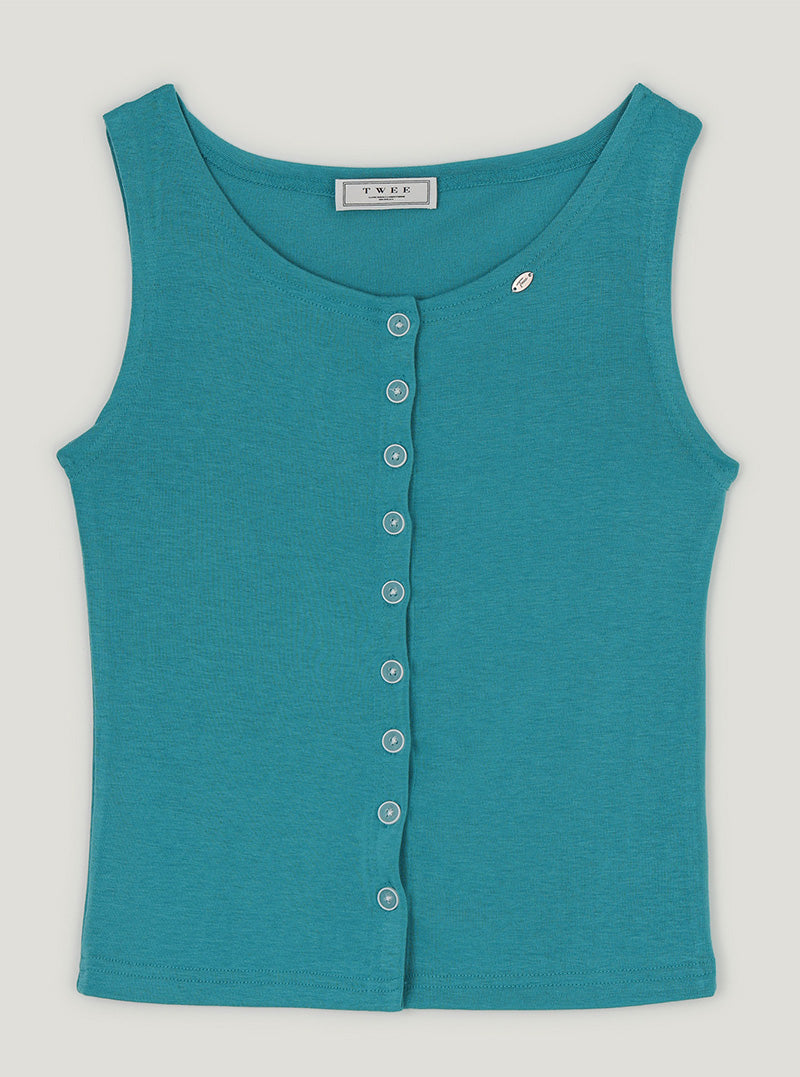 Noti button sleeveless