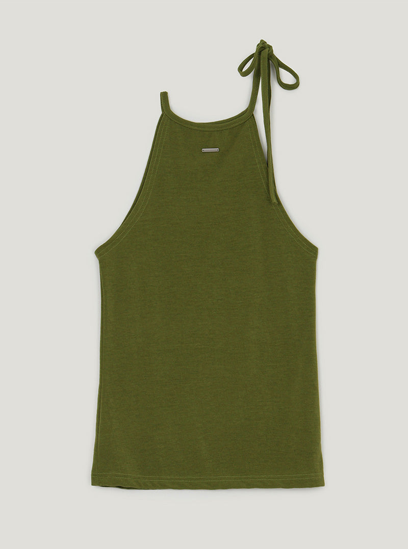 Rutji strap halter neck sleeveless top