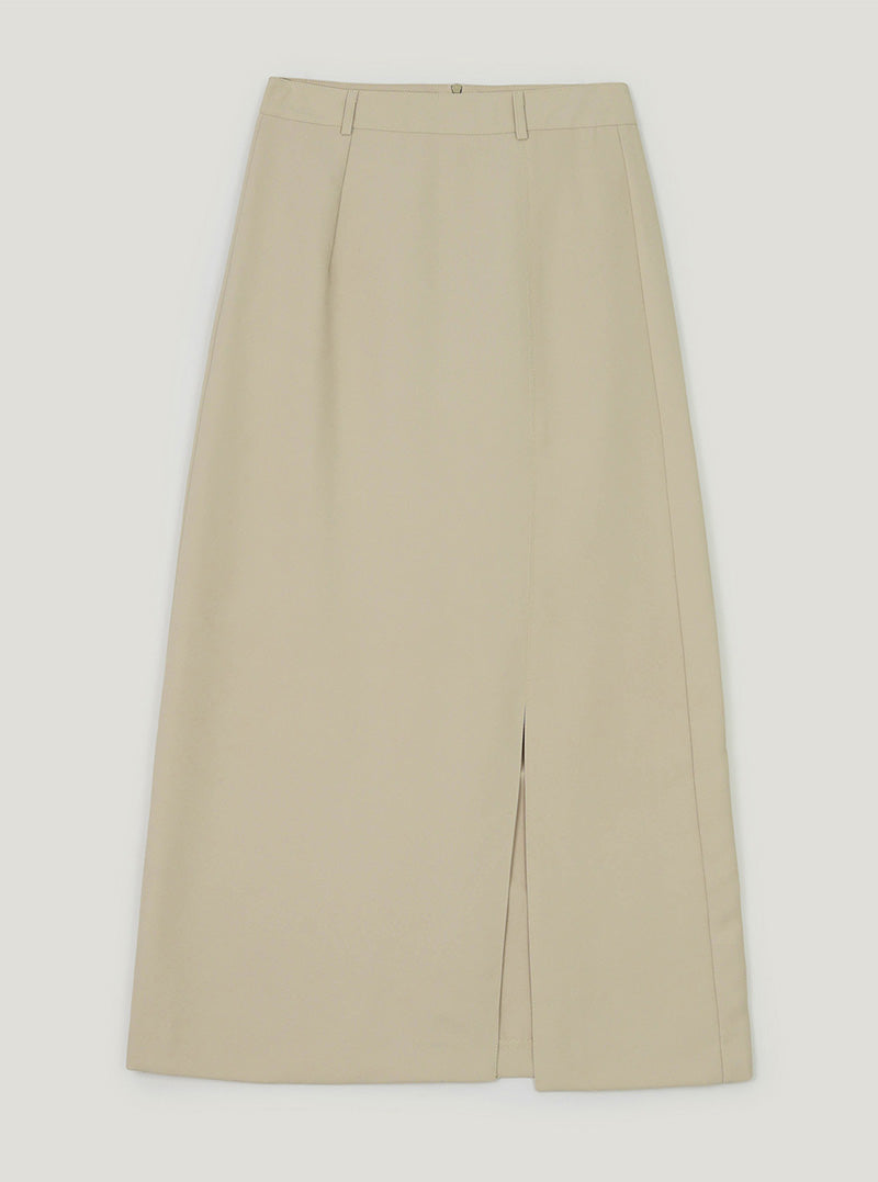 Sea slit long skirt