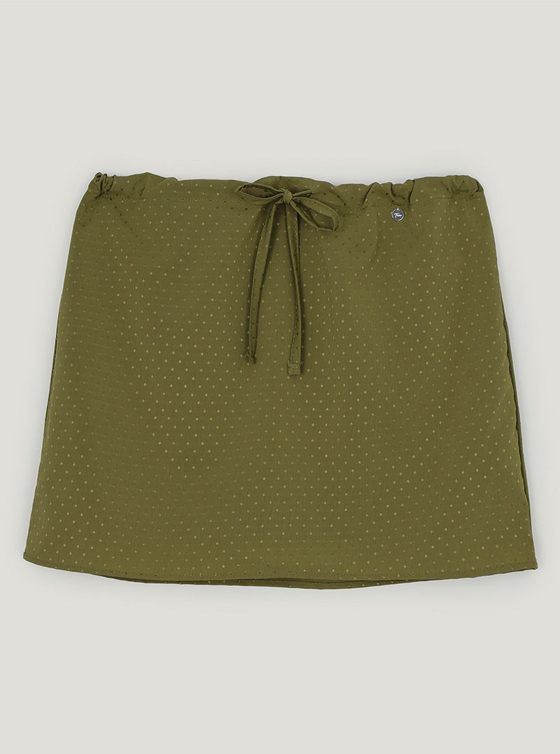 Benri dot mini skirt