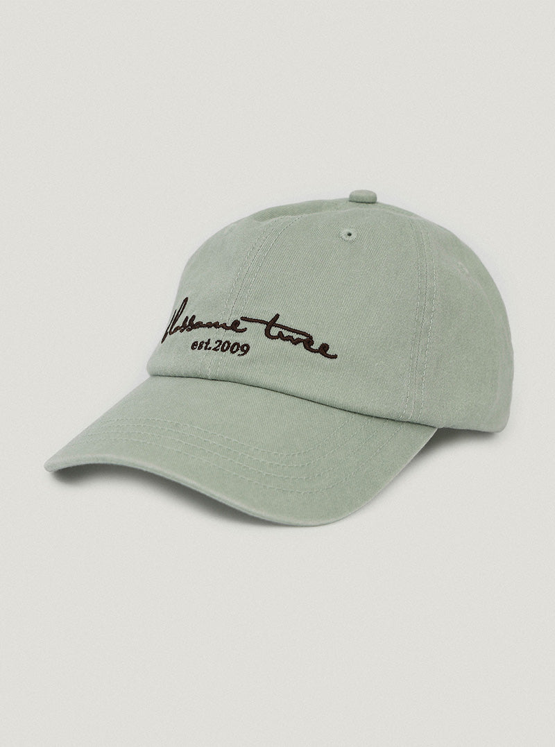 Hepin pigment lettering ball cap