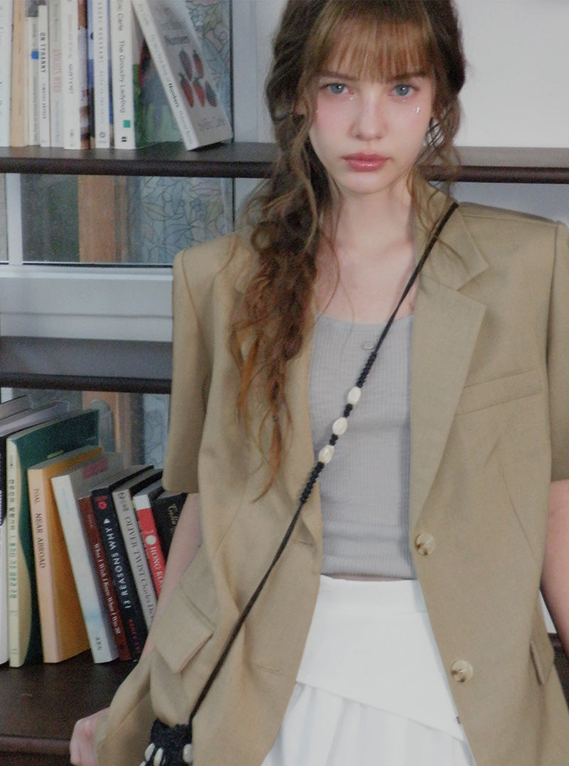 Delven classic short sleeve jacket strap set