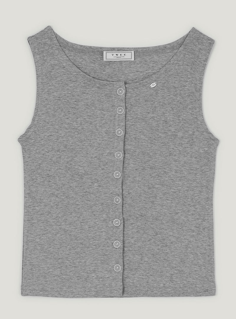 Noti button sleeveless