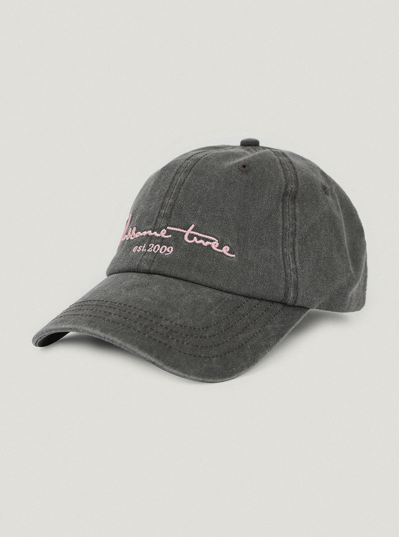Hepin pigment lettering ball cap