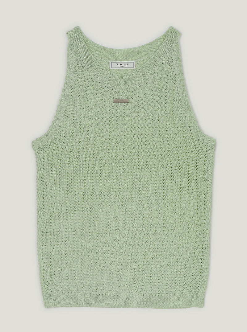 Uff halter neck knit sleeveless
