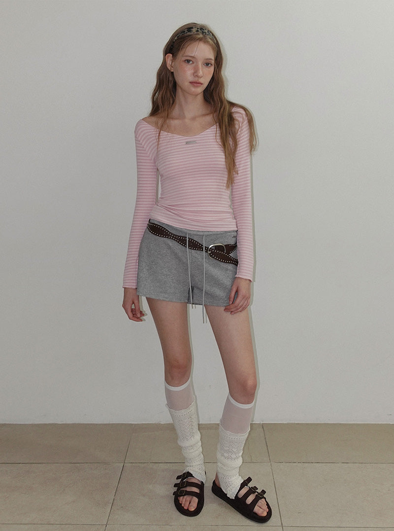 Etto knit shorts