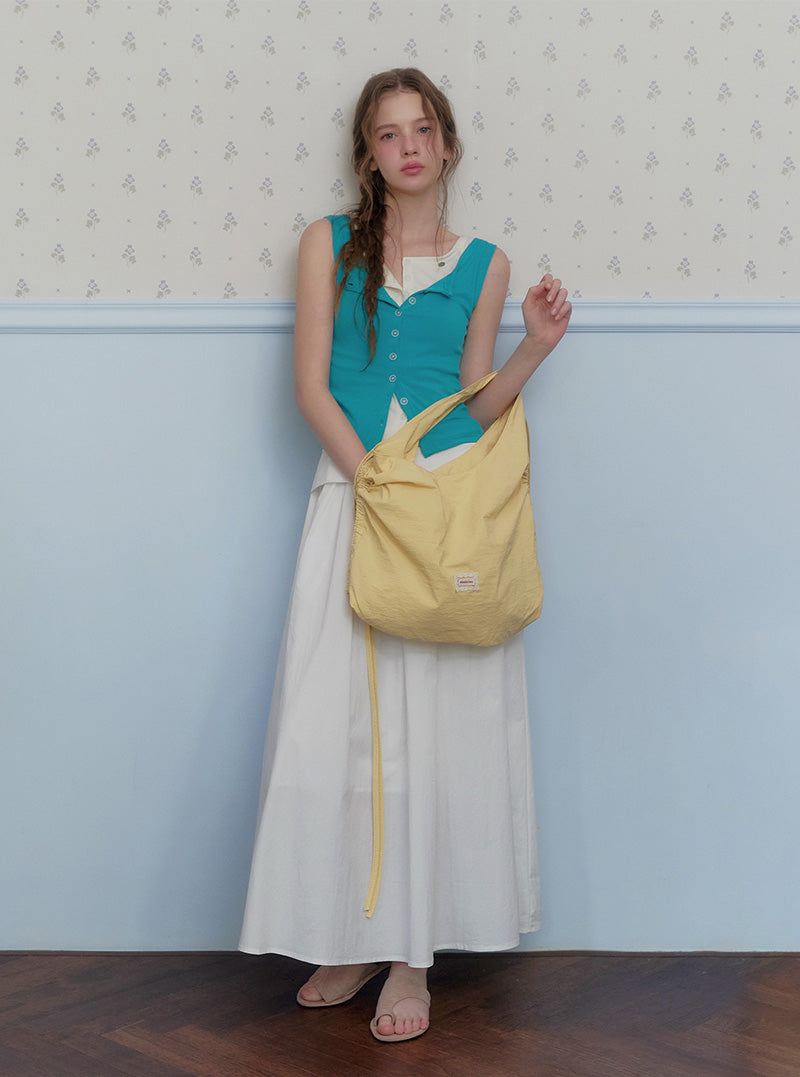 Noti button sleeveless