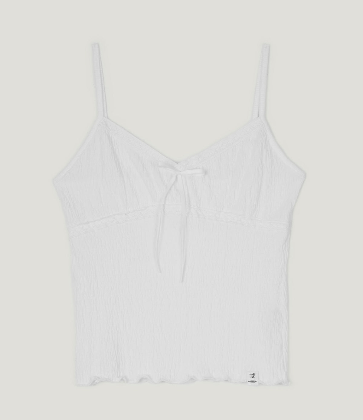 Heden Lace Contrast Sleeveless Top
