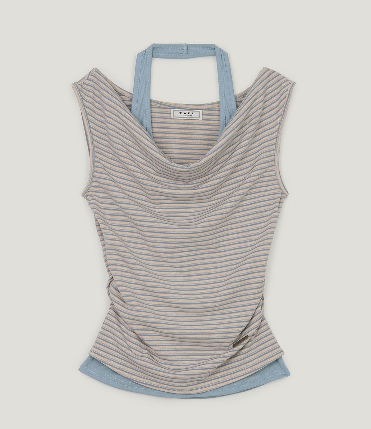 Edlen Halter Layered T-Shirt