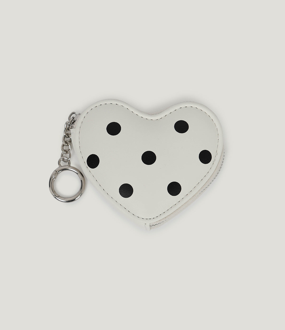 Pohen dot heart mini wallet