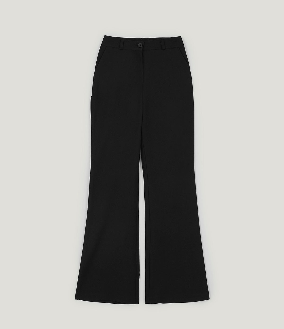 Remi semi bootcut slacks | Black cutout