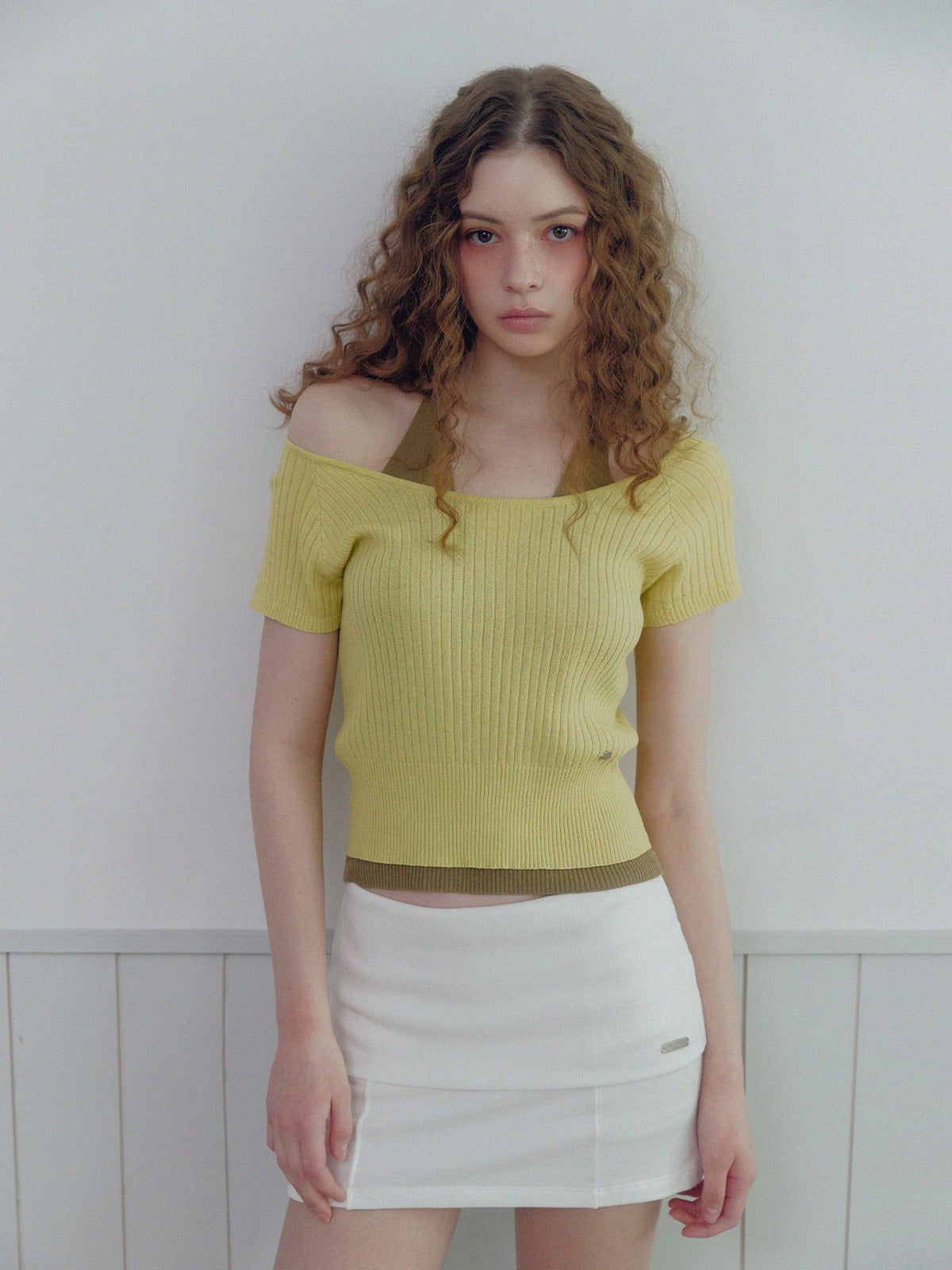 Bonir Folding Mini Skirt