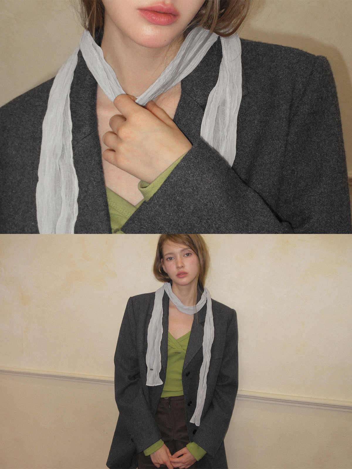 Billend wrinkle scarf | View 5