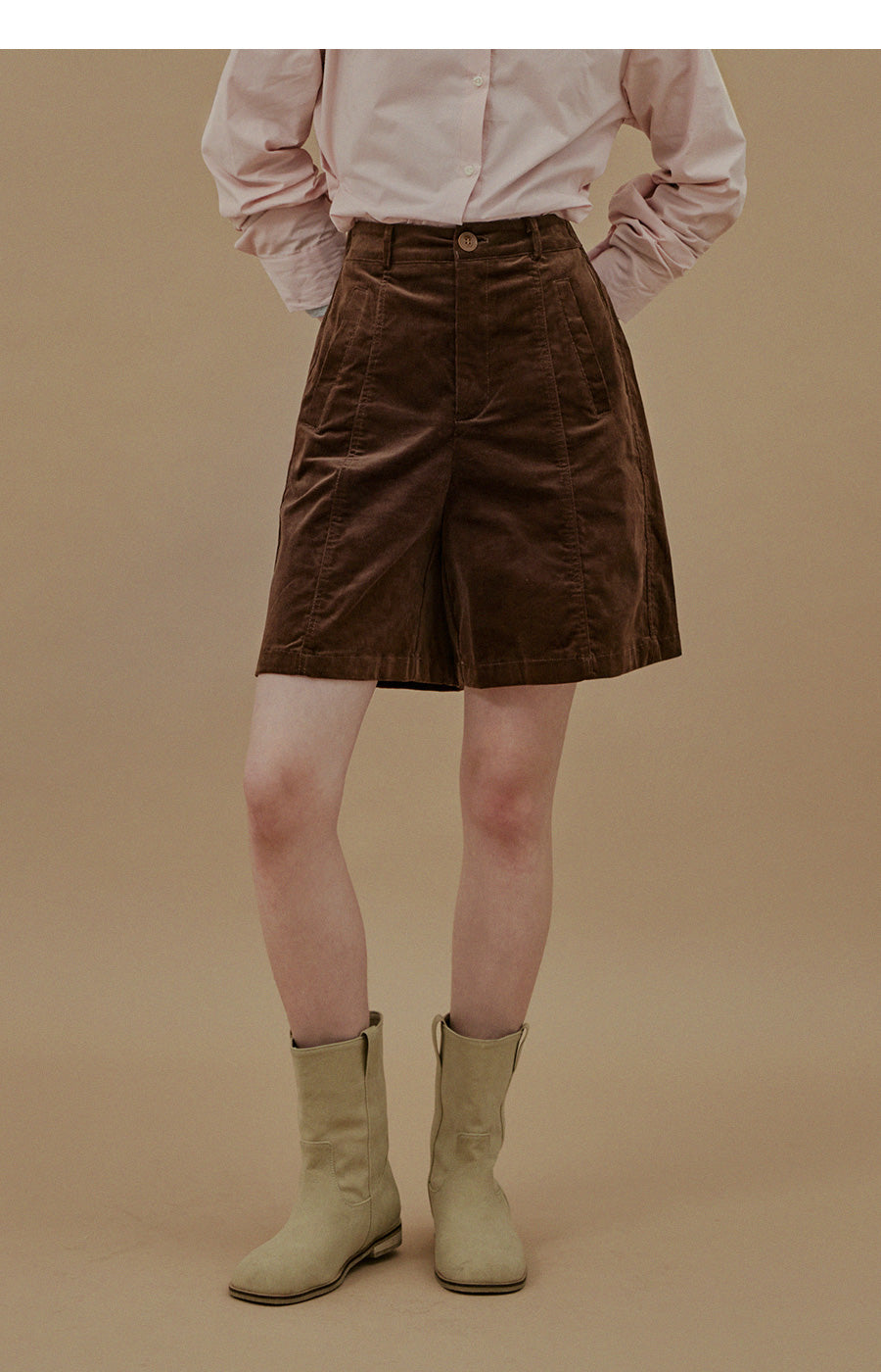 Chief Corduroy Half Pants