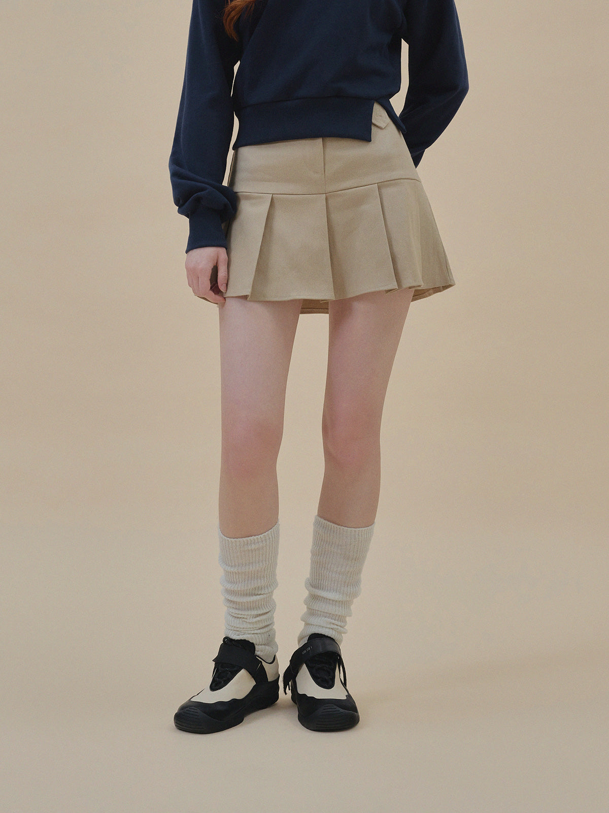 Oner Pleated Mini Skirt