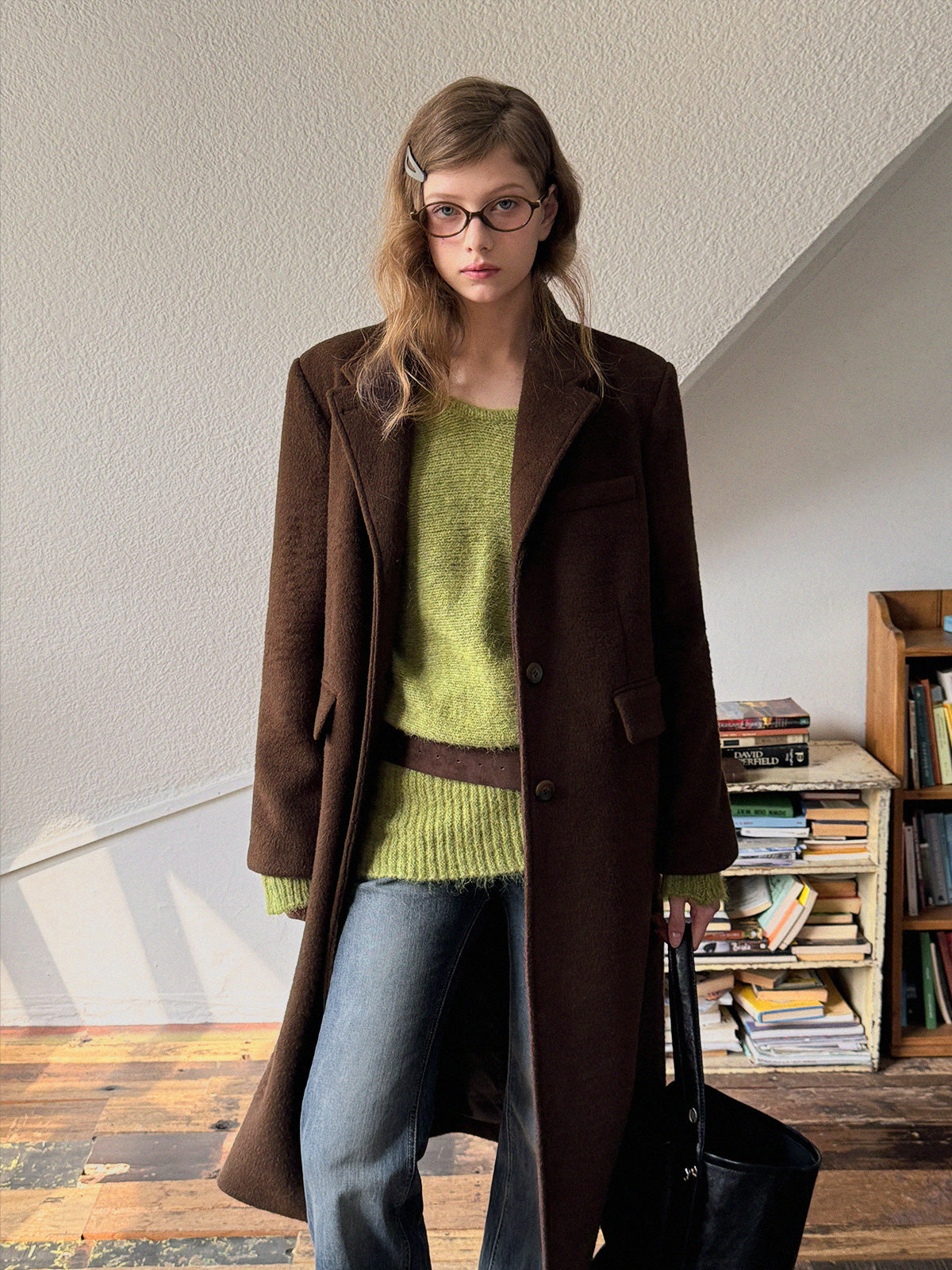 Muffin Tailored Single Long Coat
