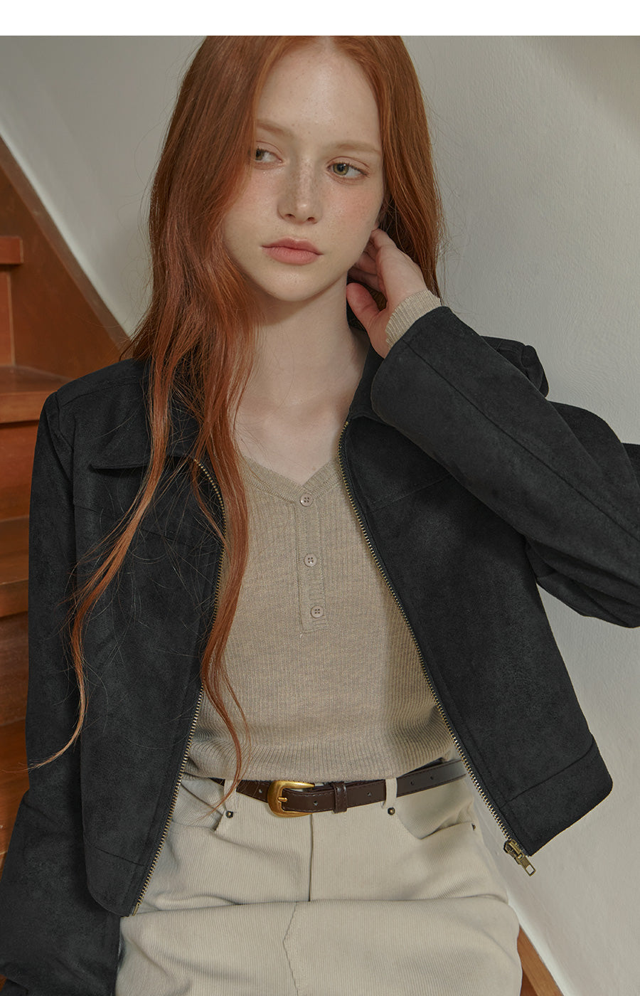 Gomez Button Knit