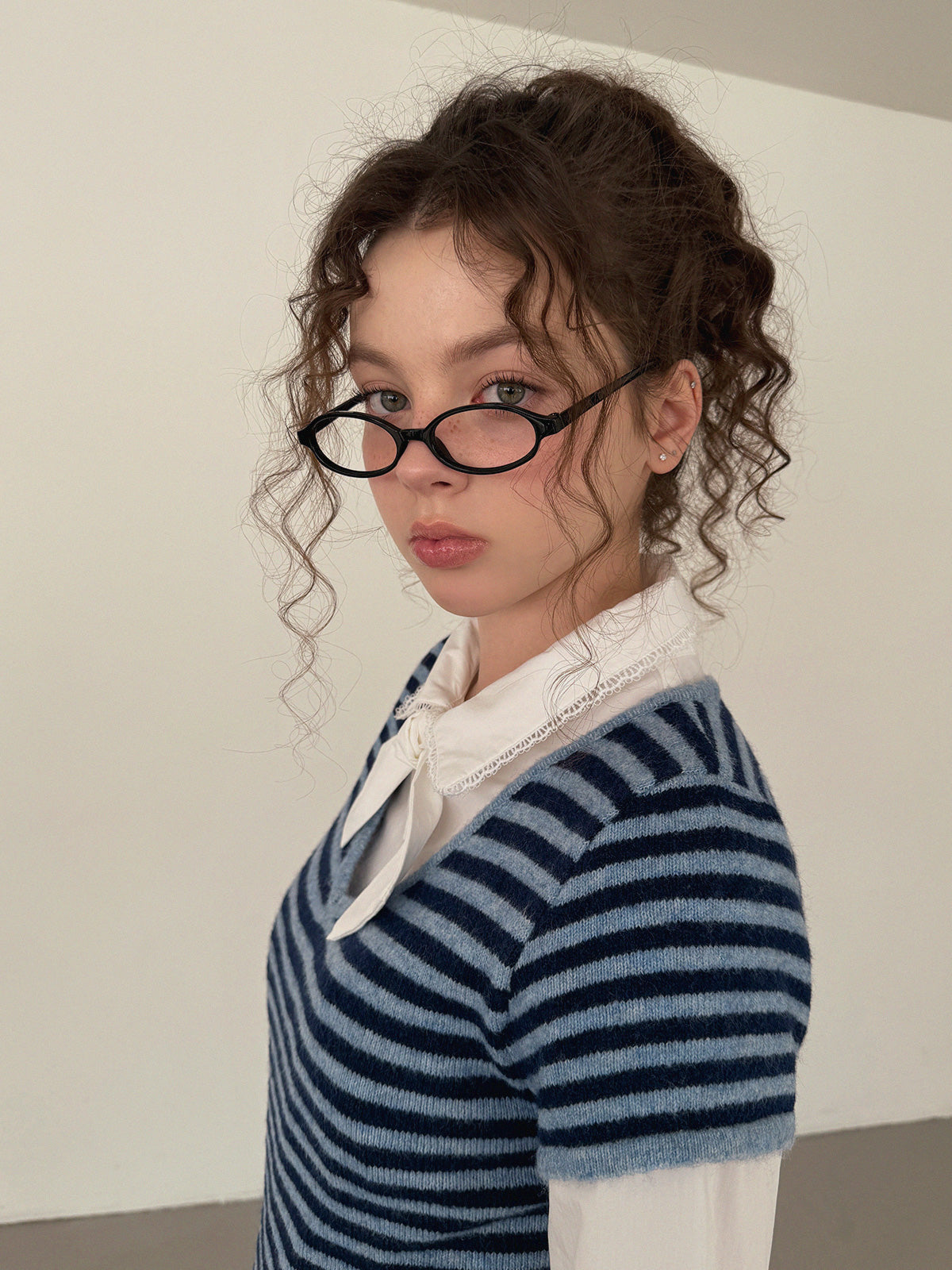Kinko v-neck short sleeve knit