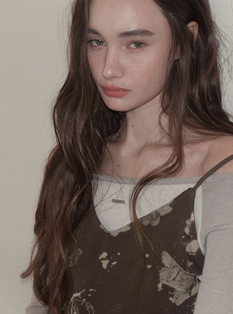 Moret floral pintuck flare sleeveless dress | View 9