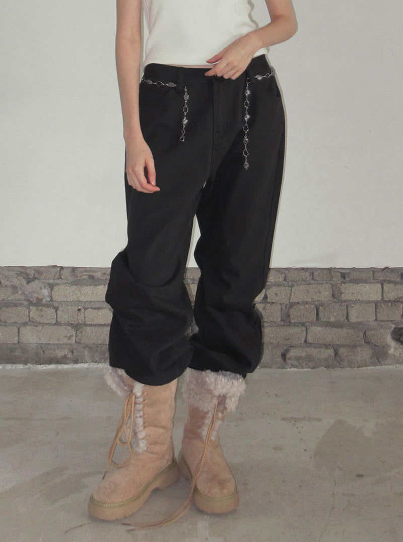 TWEE Thirty object mix chain belt | Product styling view 3