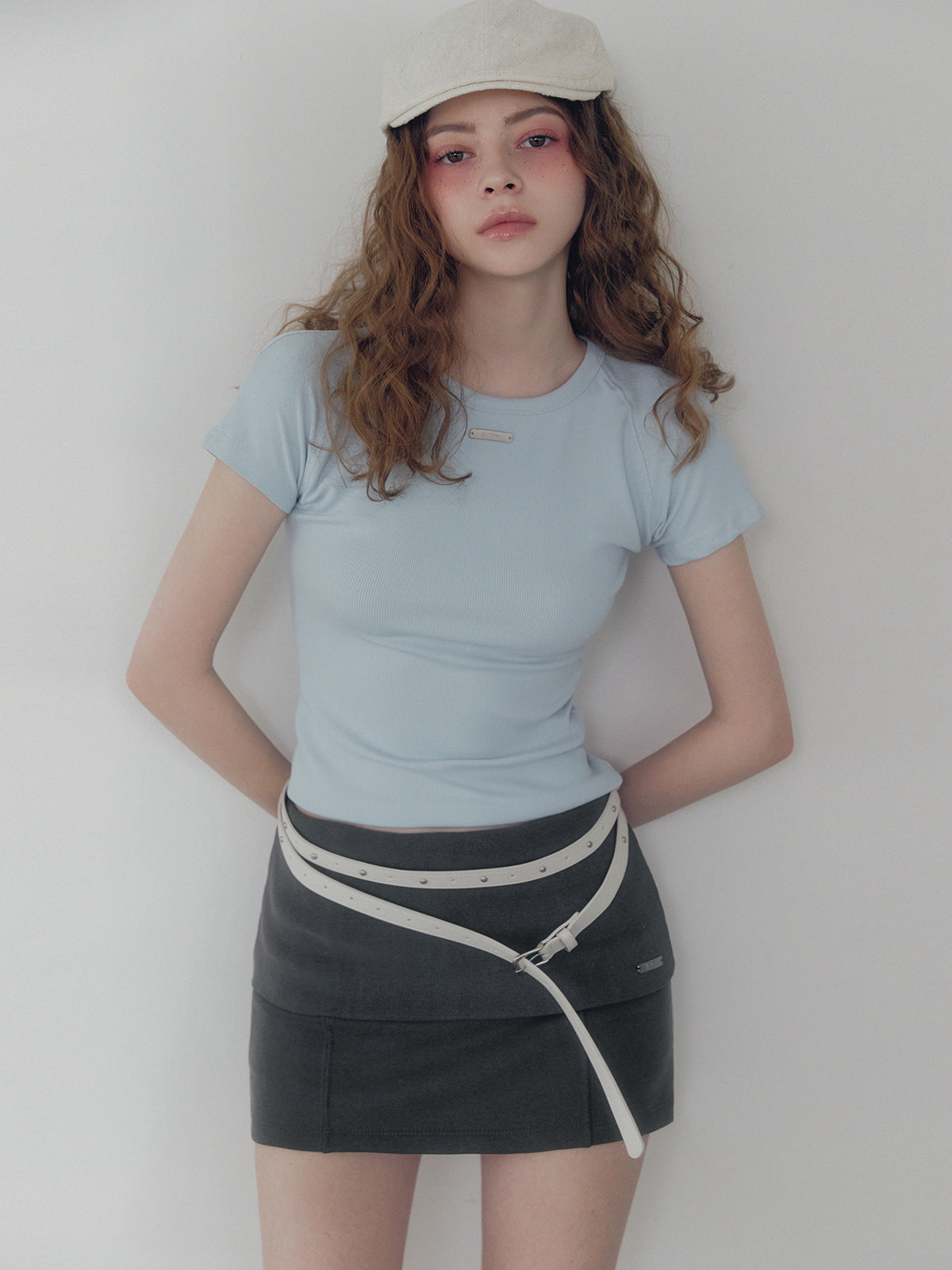 Nowell Panel Stitch Short-Sleeve T-Shirt