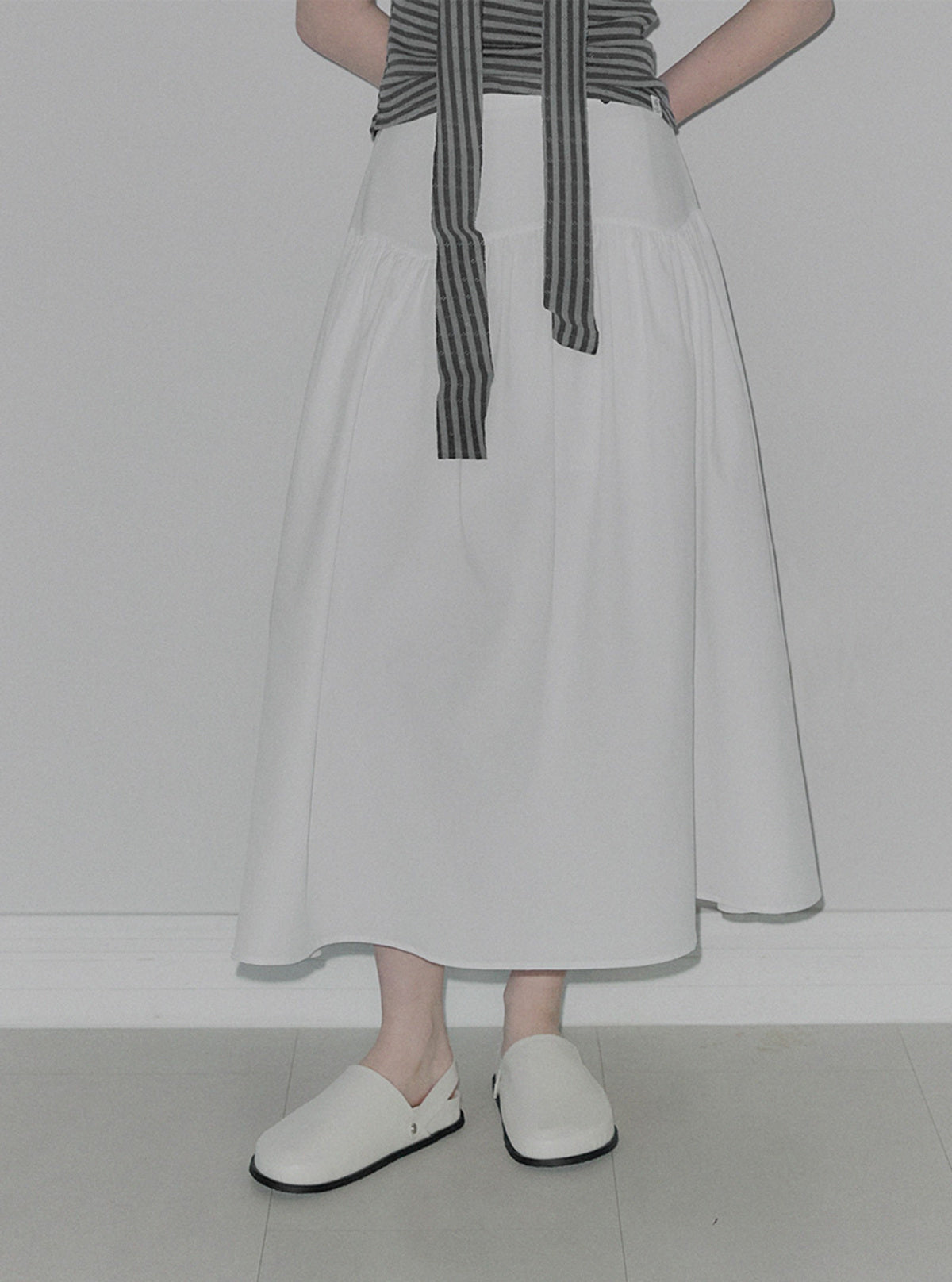 Duke Flare Long Skirt