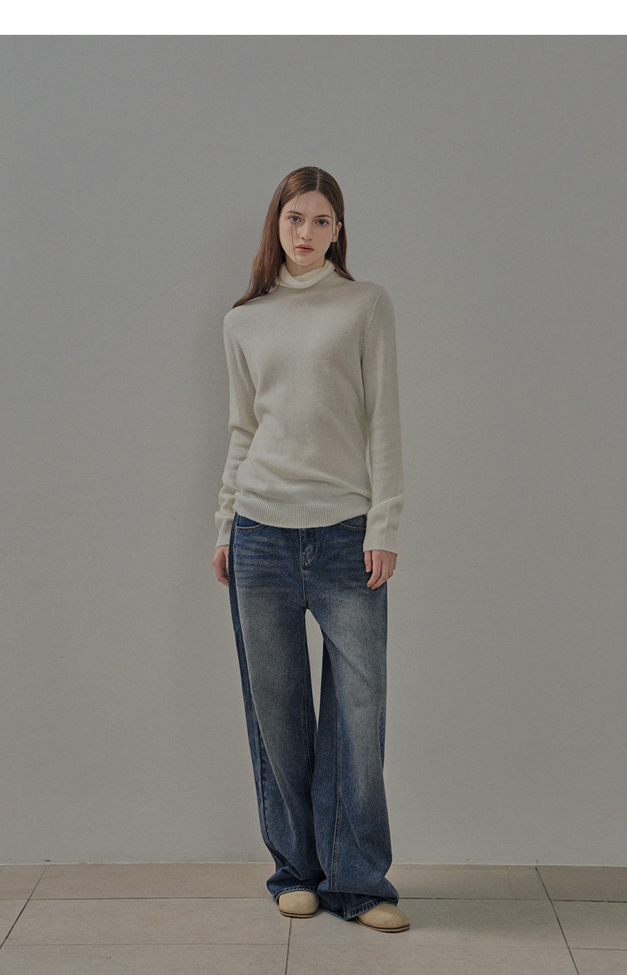 Canary Turtleneck Knit (100% woocl)