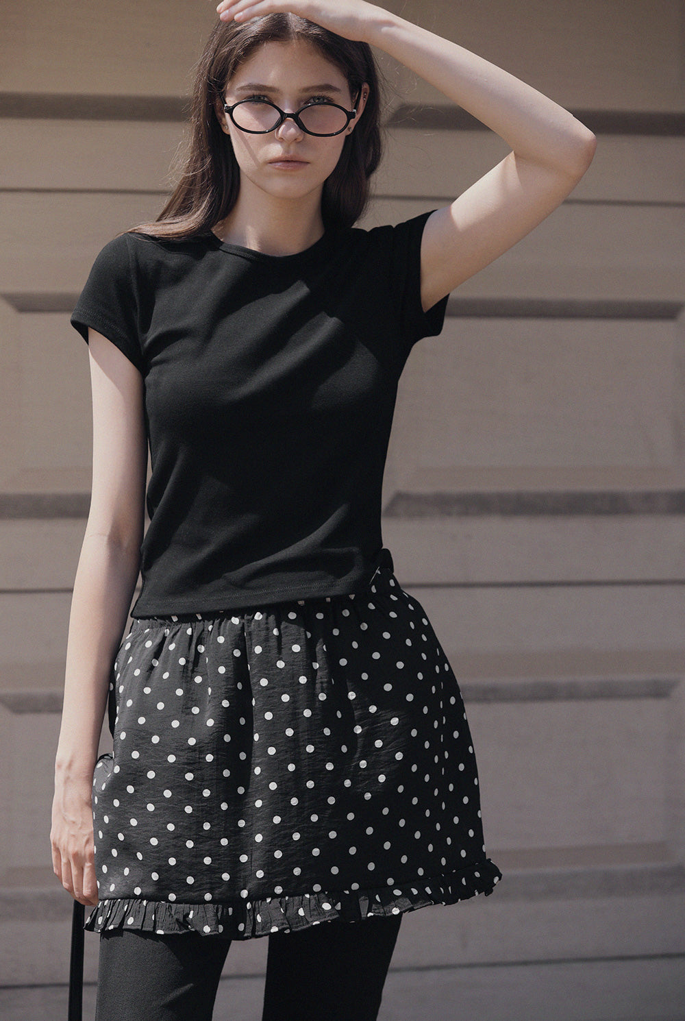 Earlit Basic Round Short-Sleeve T-Shirt