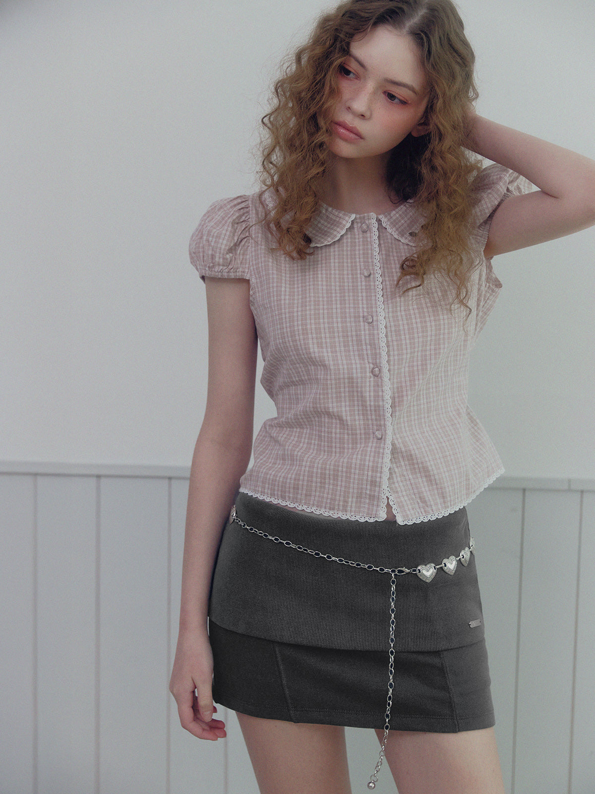 Bonir Folding Mini Skirt
