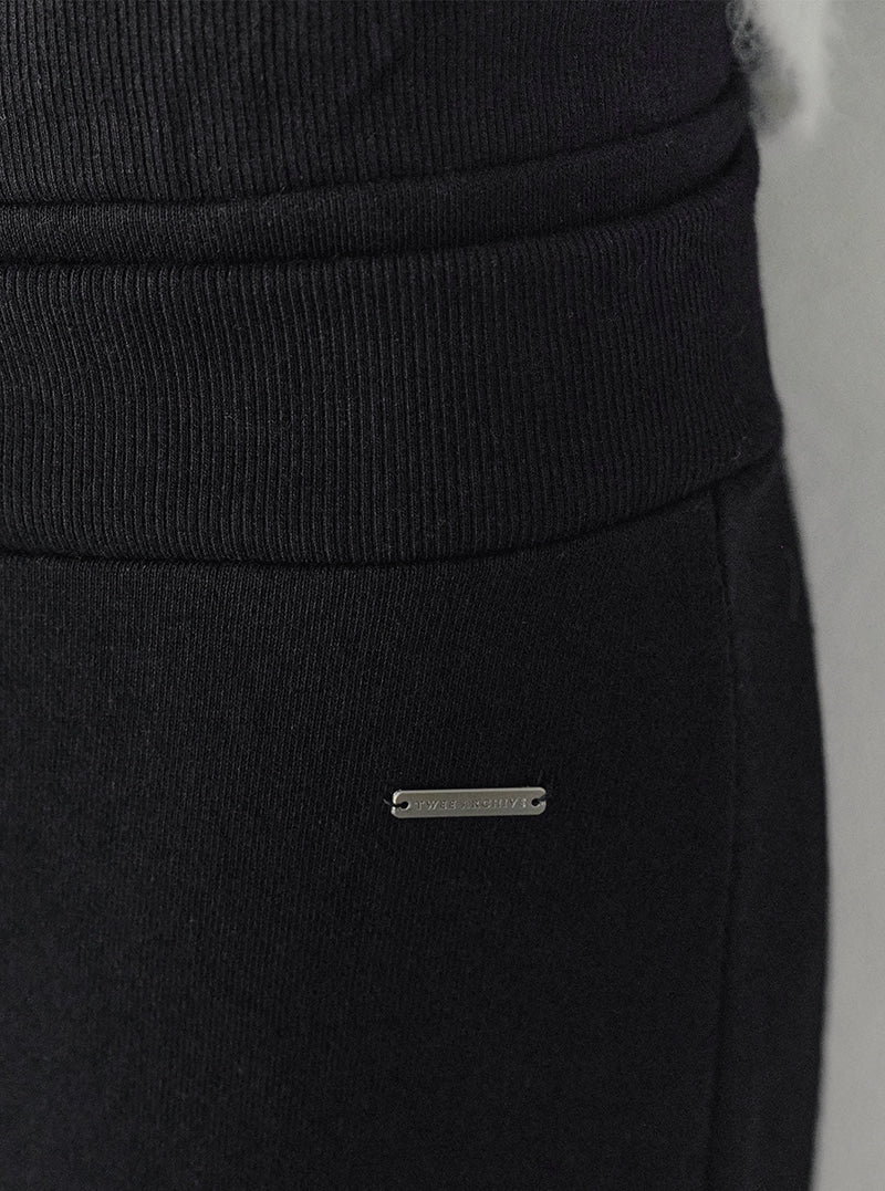 Adin layered double band wide long pants | View 6