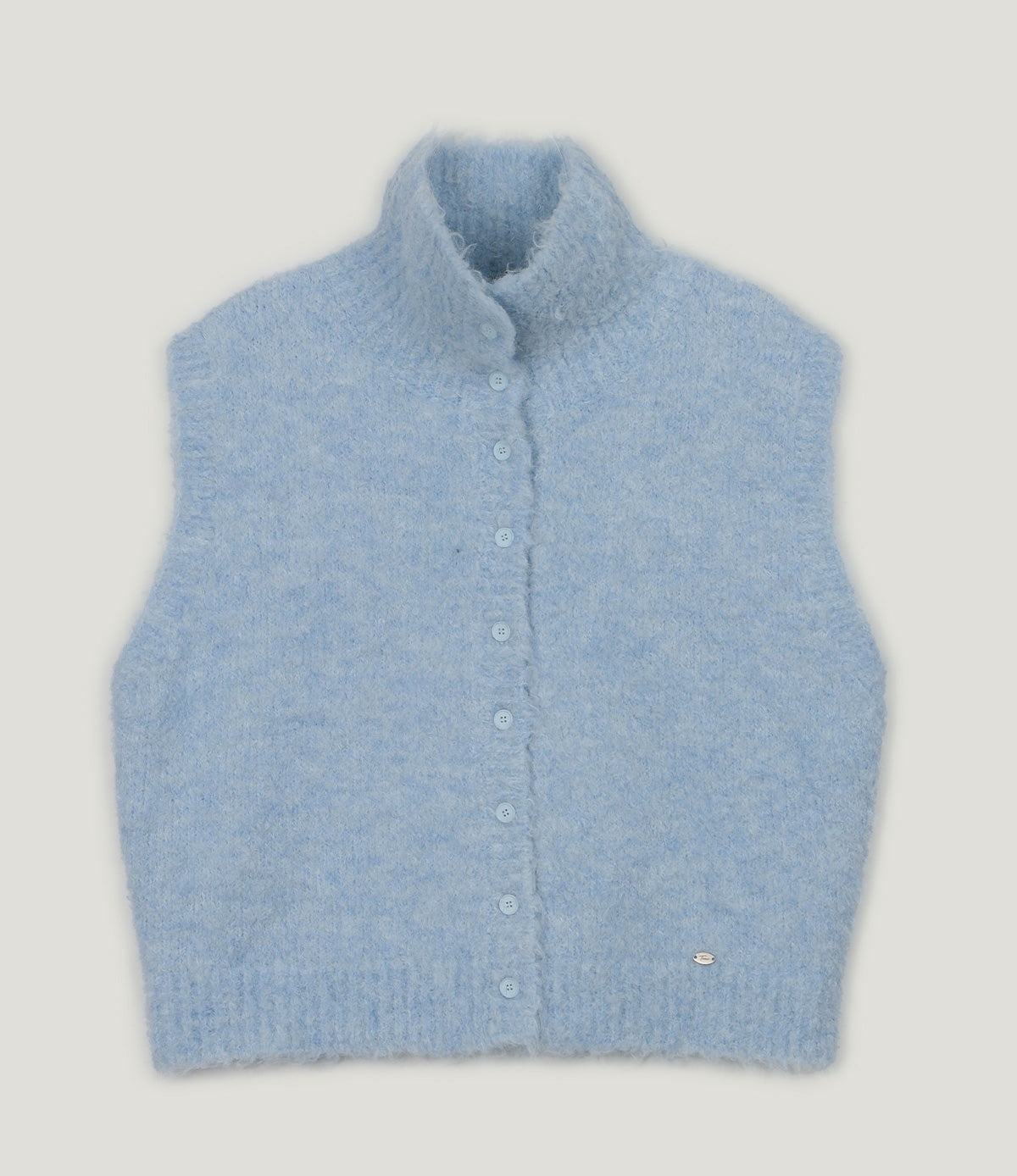 Rut High-Neck Knit Vest