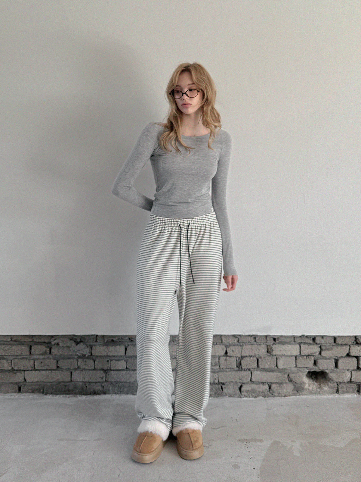 Ruffit Fleece Raglan Long Sleeve Tee