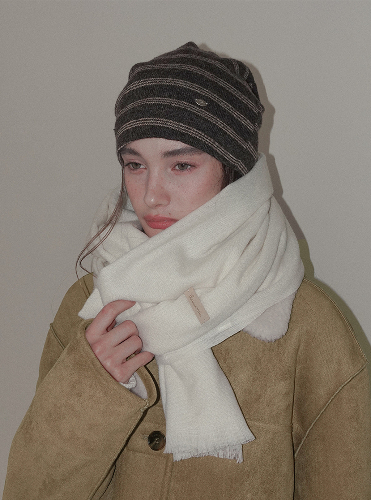 Chen stripe knit beanie | View 13