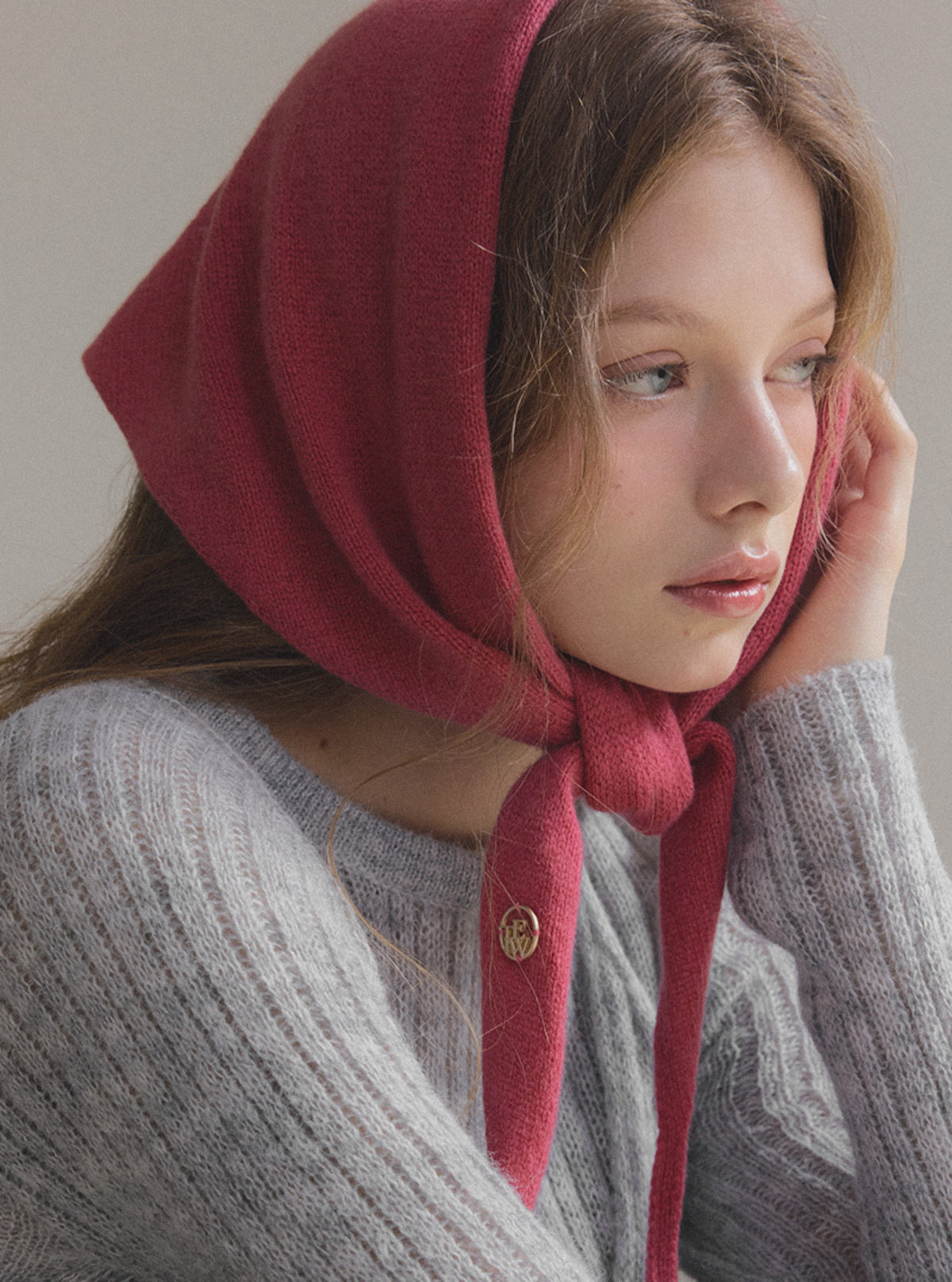 Kinel Two-Way Knit Scarf