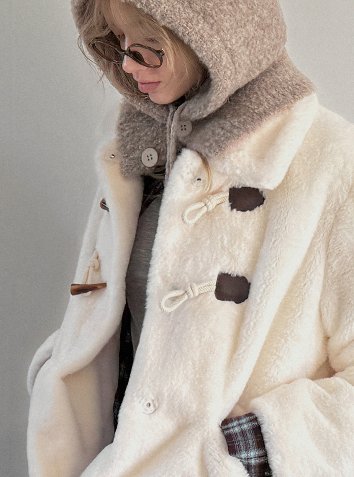 Linton Toggle Fur Jacket