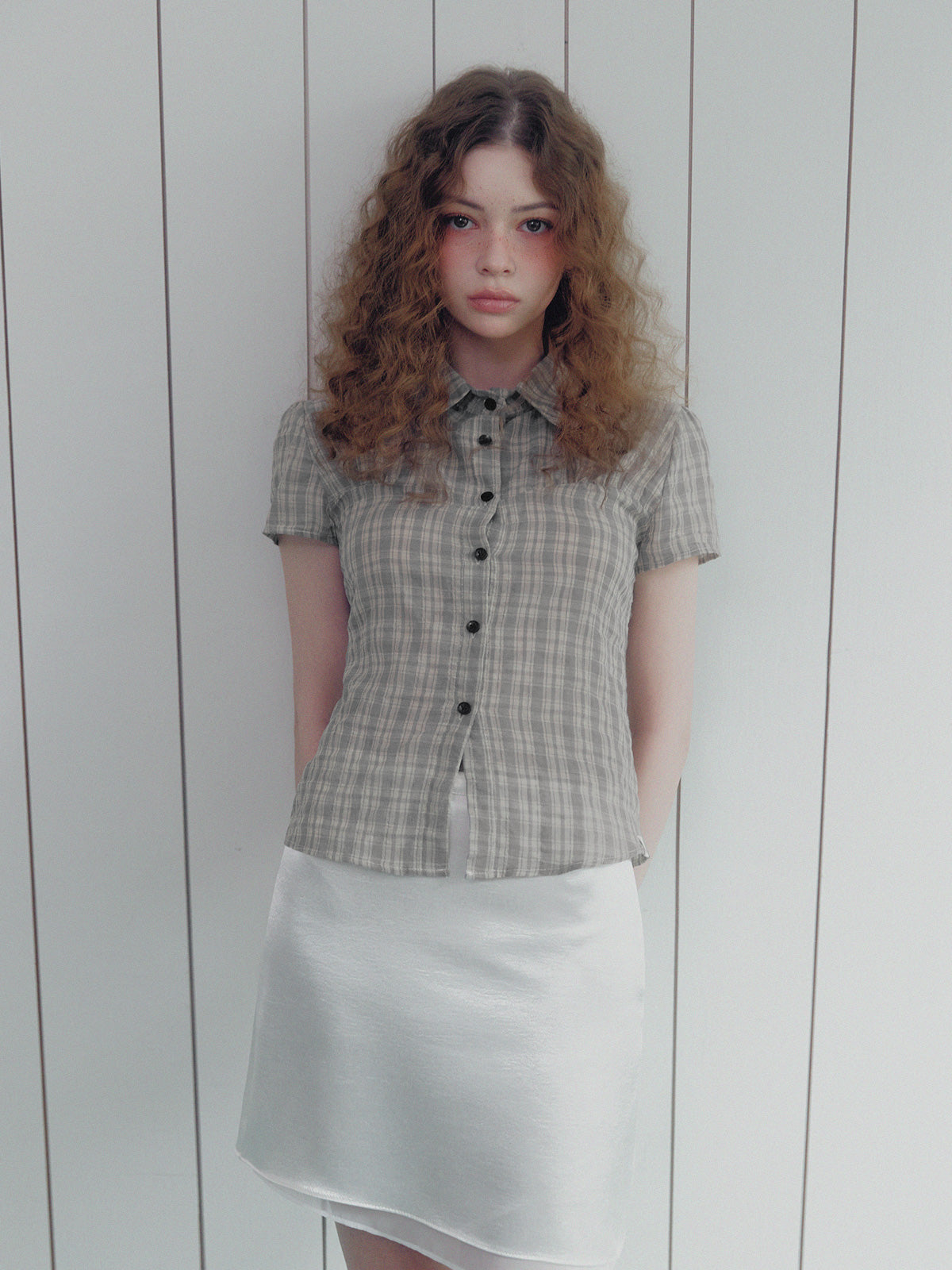 Pien Color Check Shirt