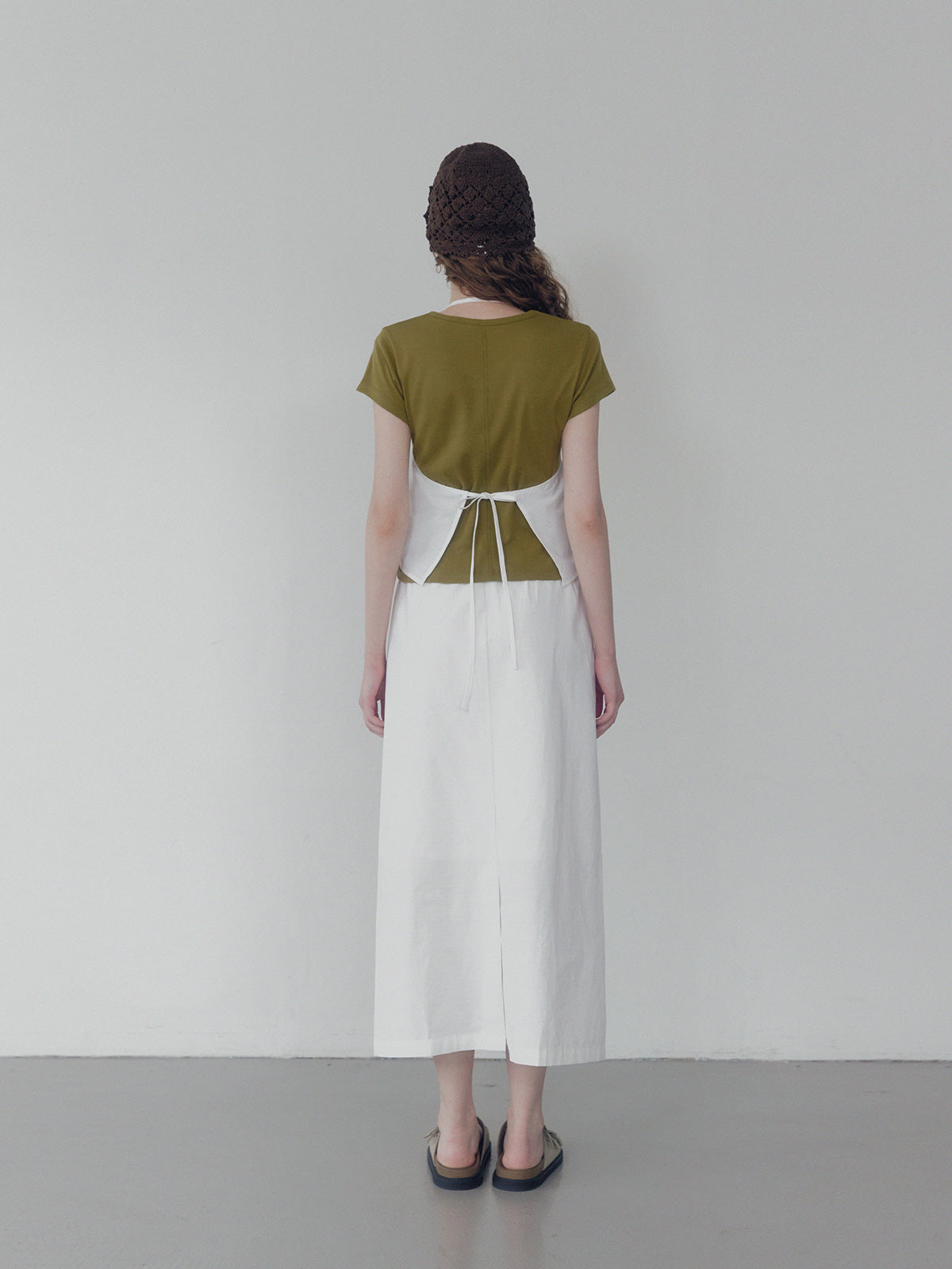 Chetin Halter Sleeveless & Skirt Set