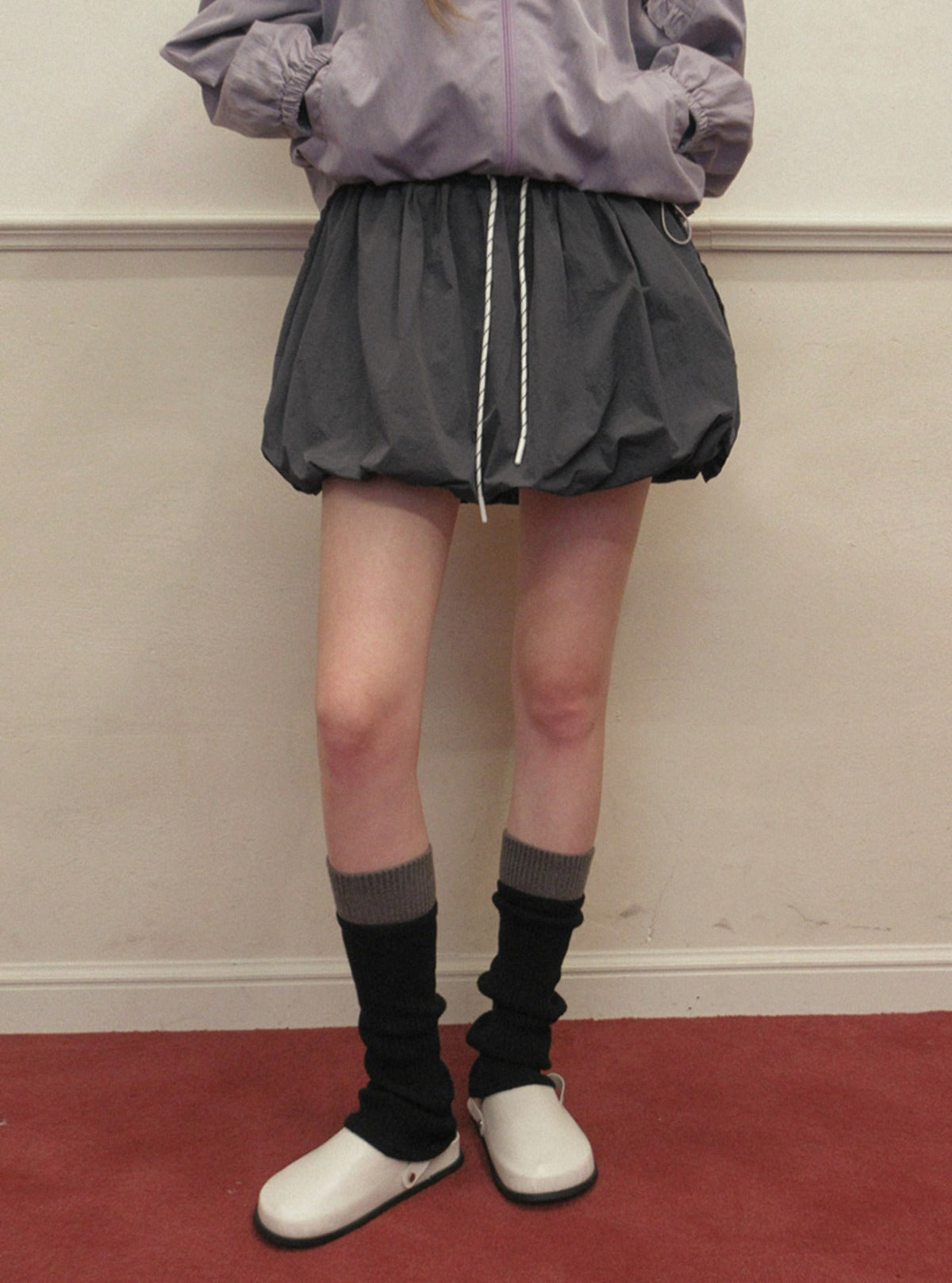 TWEE Colt nylon balloon banding mini skirt | Main product image