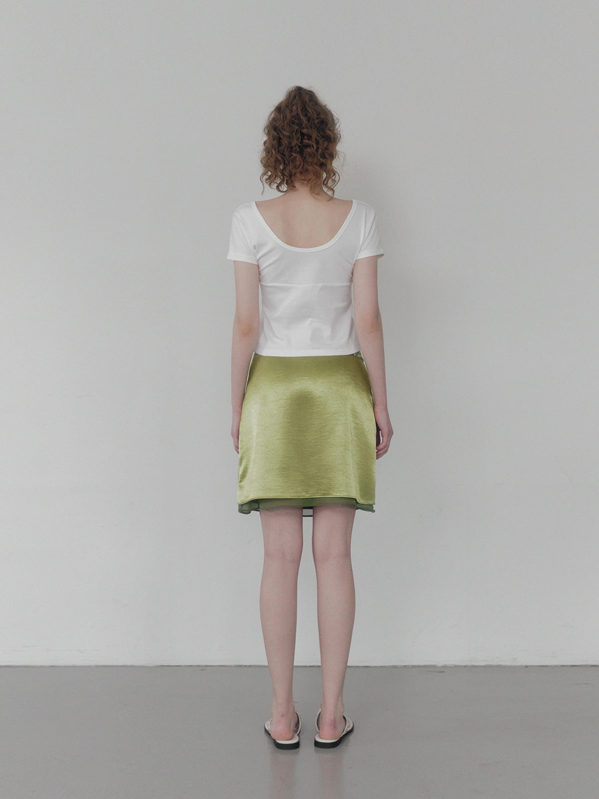 Palet v wrap short sleeve t-shirt